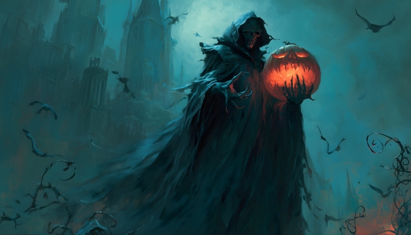 Background Halloween ma quái, kinh dị cho desktop