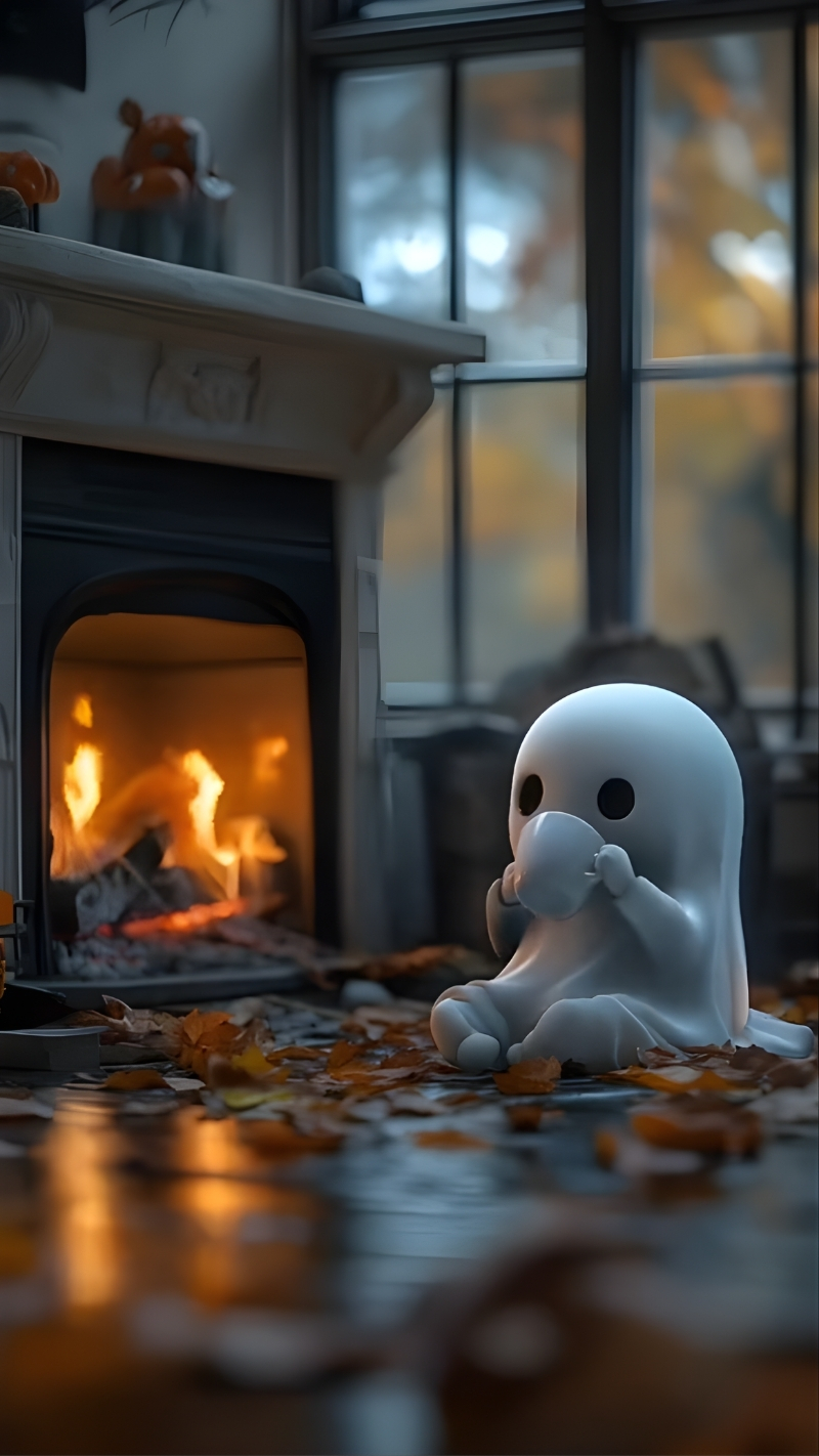 Hình ảnh Halloween 3D huyền bí cho điện thoại Android và iPhone