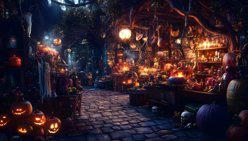 Hình ảnh Halloween đẹp ấn tượng full HD cho máy tính