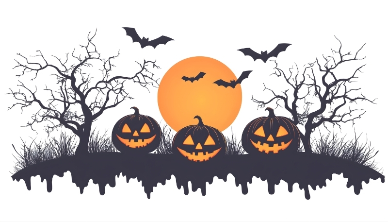 Hình ảnh Halloween ma mị, đáng sợ chất lượng cao