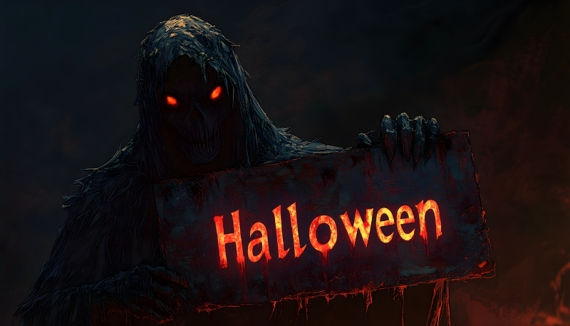 Hình nền Halloween kinh dị cho máy tính để bàn