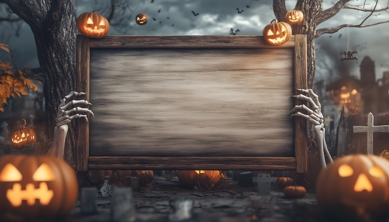 Hình nền PowerPoint Halloween cho máy tính đẹp và chuyên nghiệp