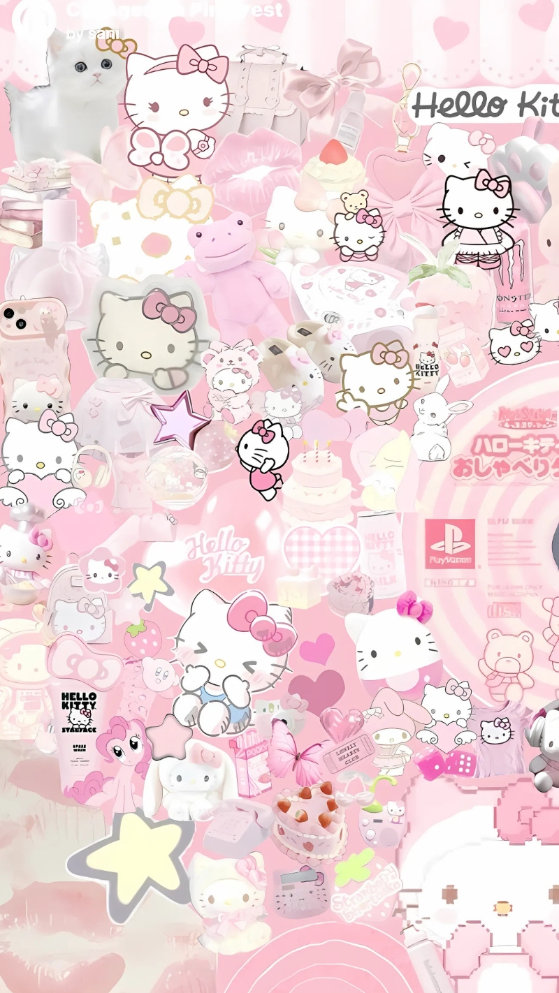 Hình nền Hello Kitty điện thoại