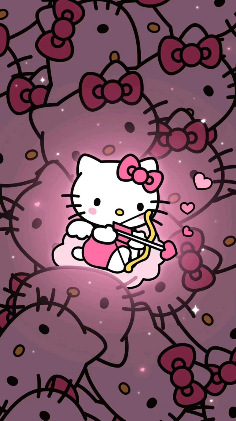 Hình nền Hello Kitty cho iPhone