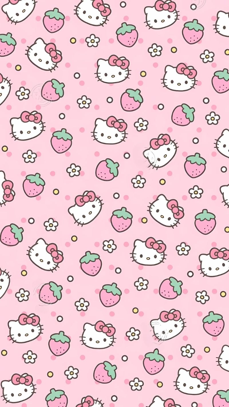 Hình nền Hello Kitty cho iphone