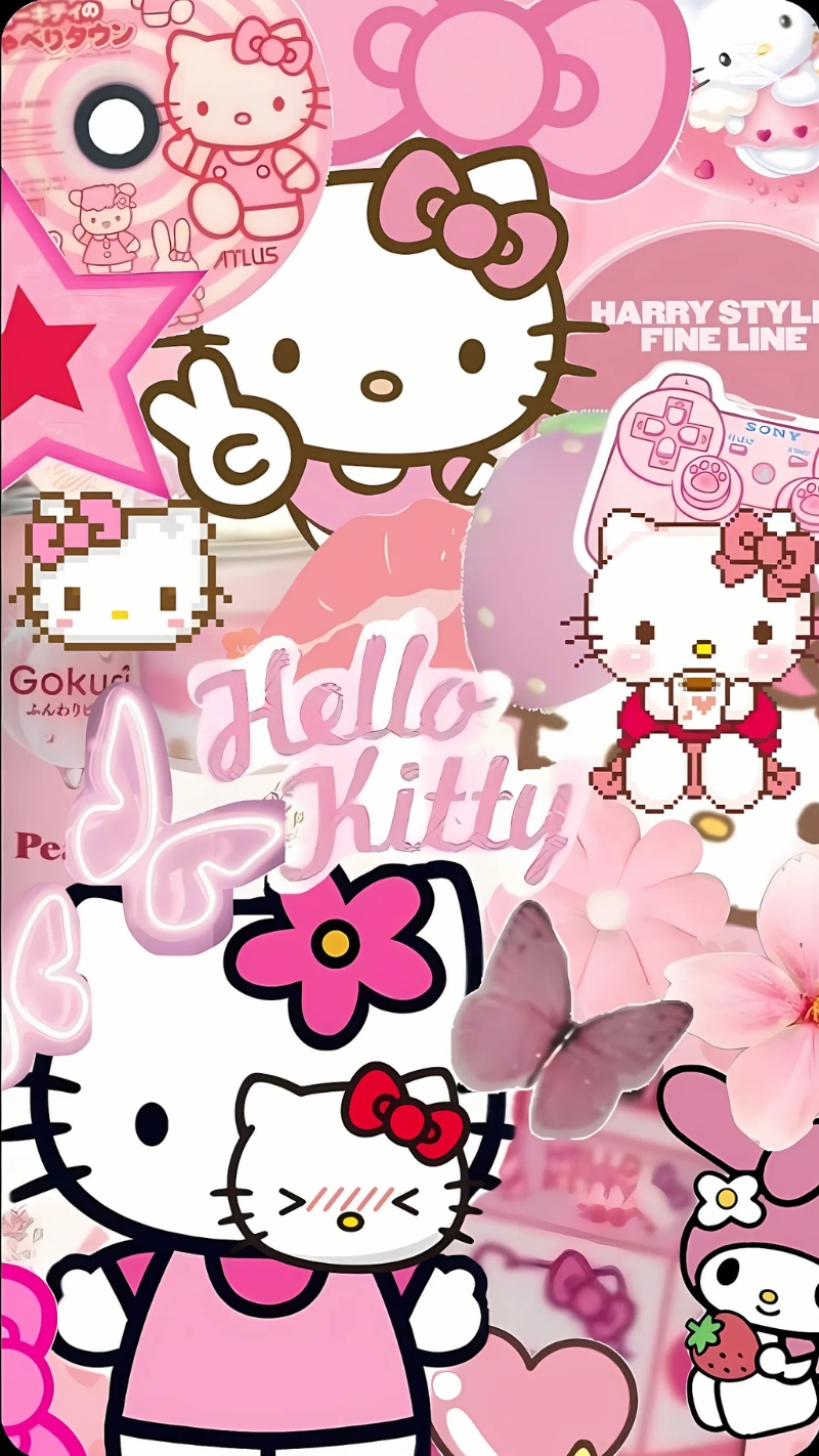 Hình nền Hello Kitty cho iPhone