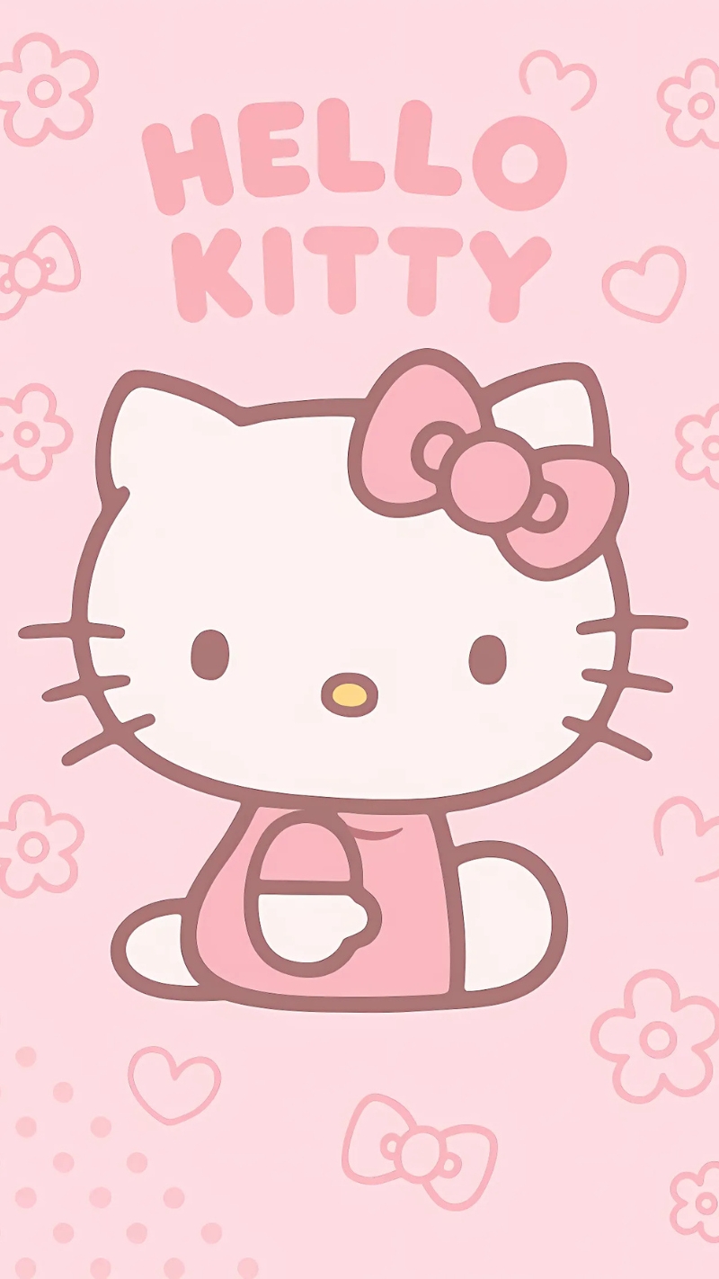 Hình nền Hello Kitty cho iPhone