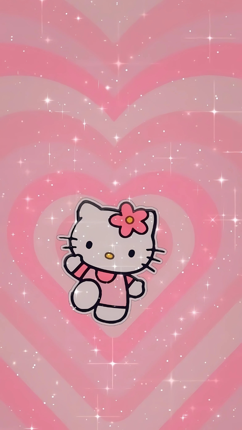 Hình nền Hello Kitty dễ thương