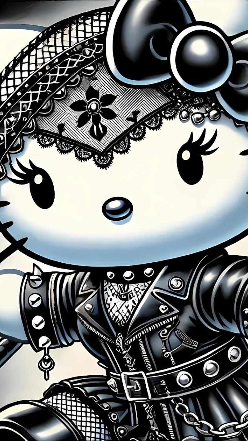 Hình nền Hello Kitty cá tính