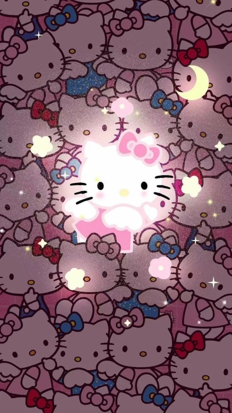 Hình nền Hello Kitty ngầu