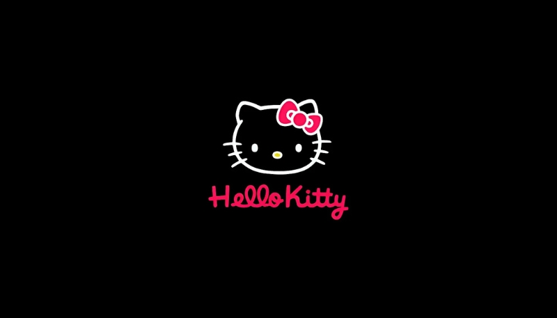 Hình nền Hello Kitty màu hồng cute