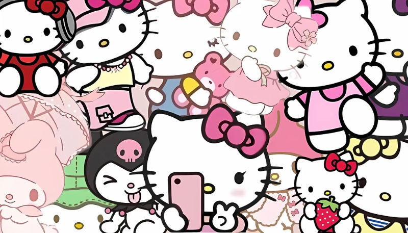 Dễ thương hình nền Hello Kitty đẹp nhất