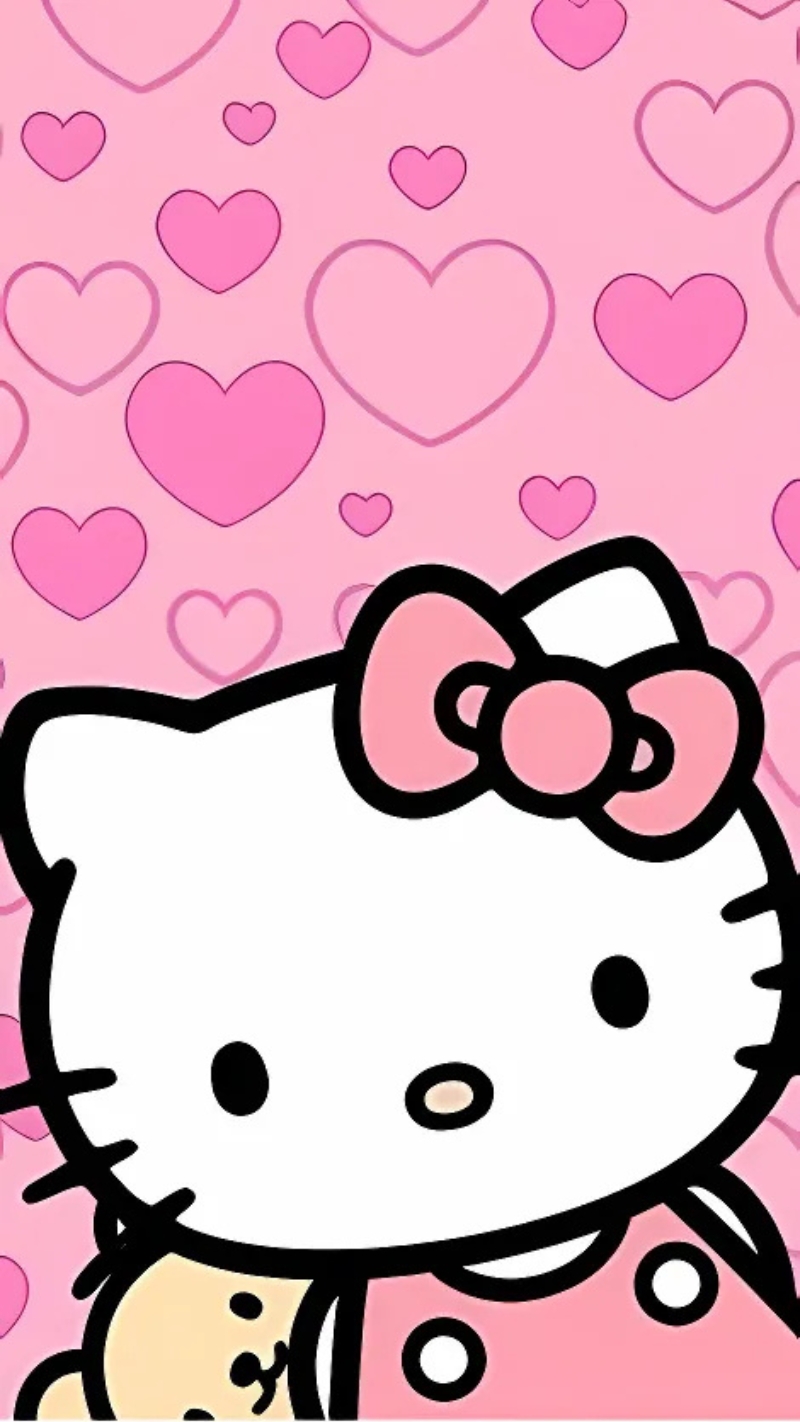 Hình nền Hello Kitty cho iPhone