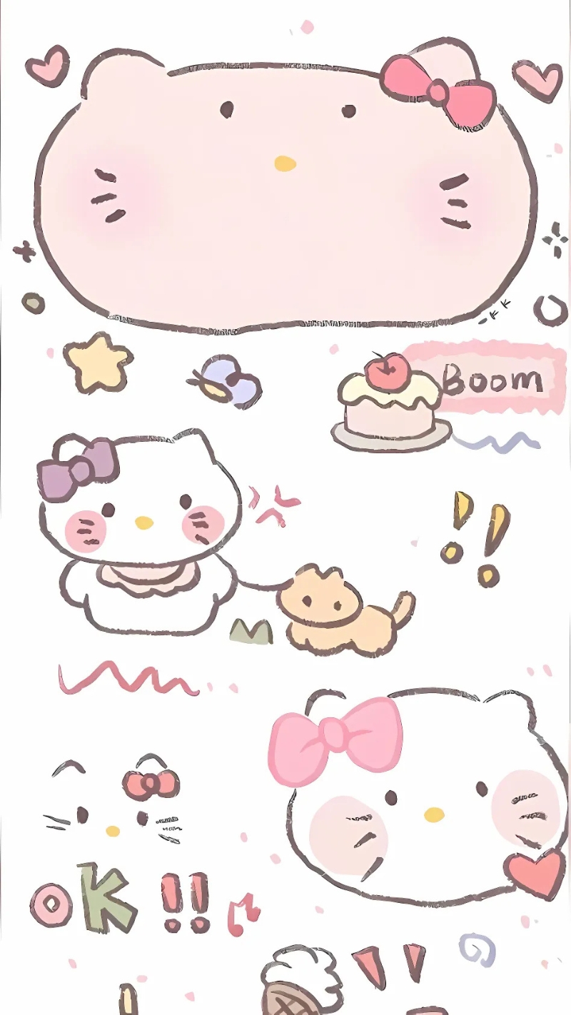 Hình nền Hello Kitty cho iPhone