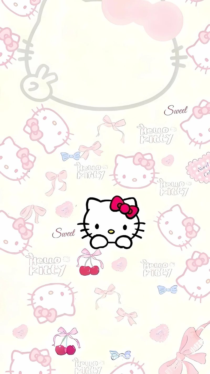 Hình nền Hello Kitty cho iPhone