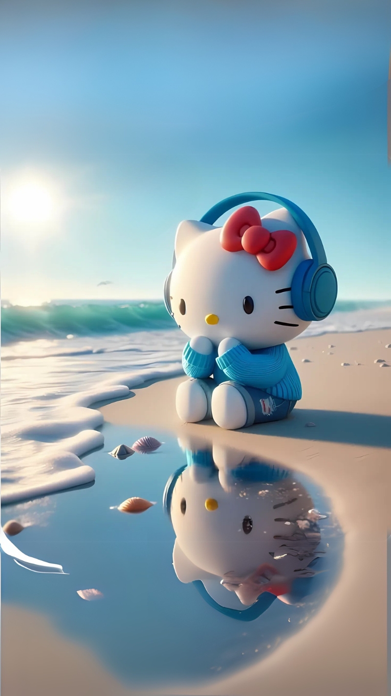 Hình nền Hello Kitty dễ thương cho Android