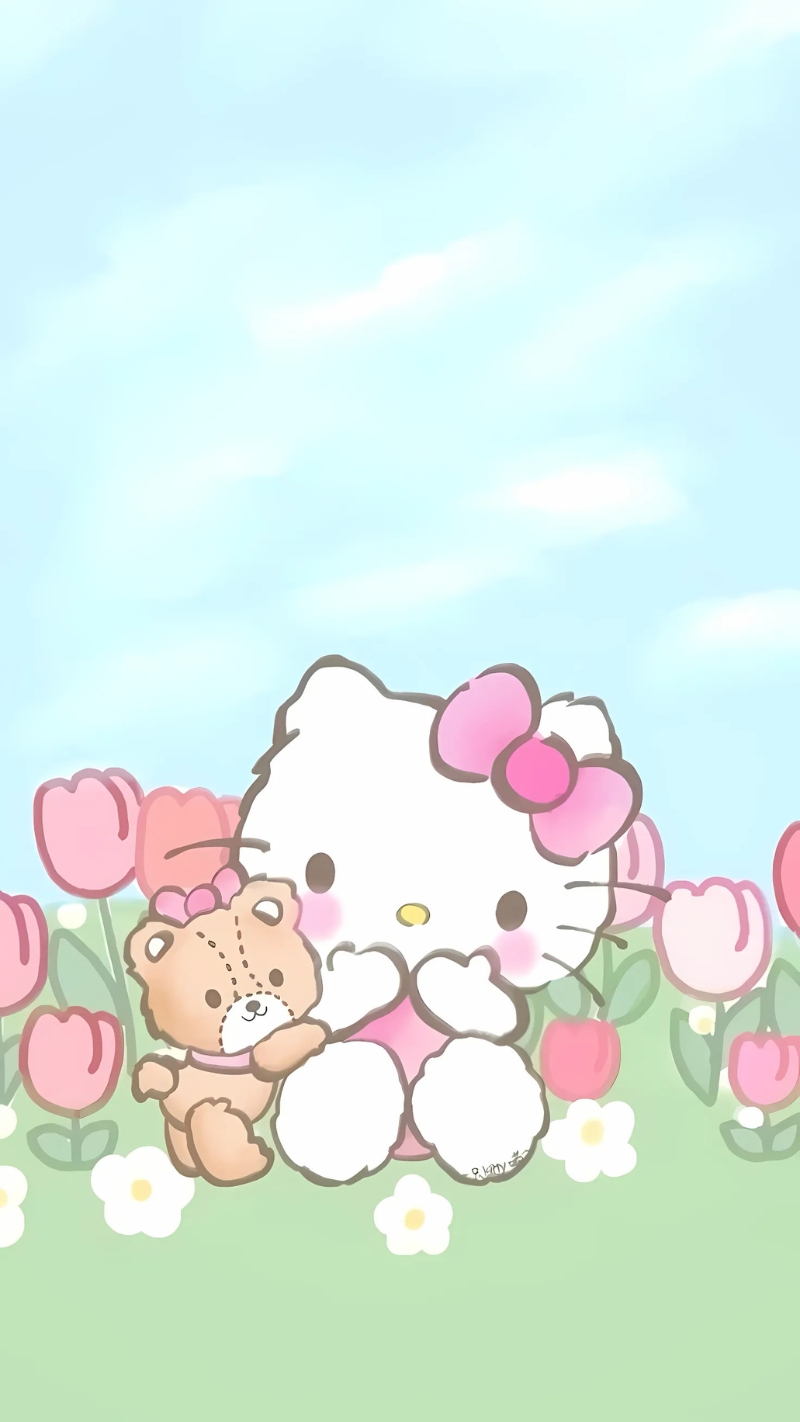 Hình nền Hello Kitty đẹp nhất cho điện thoại