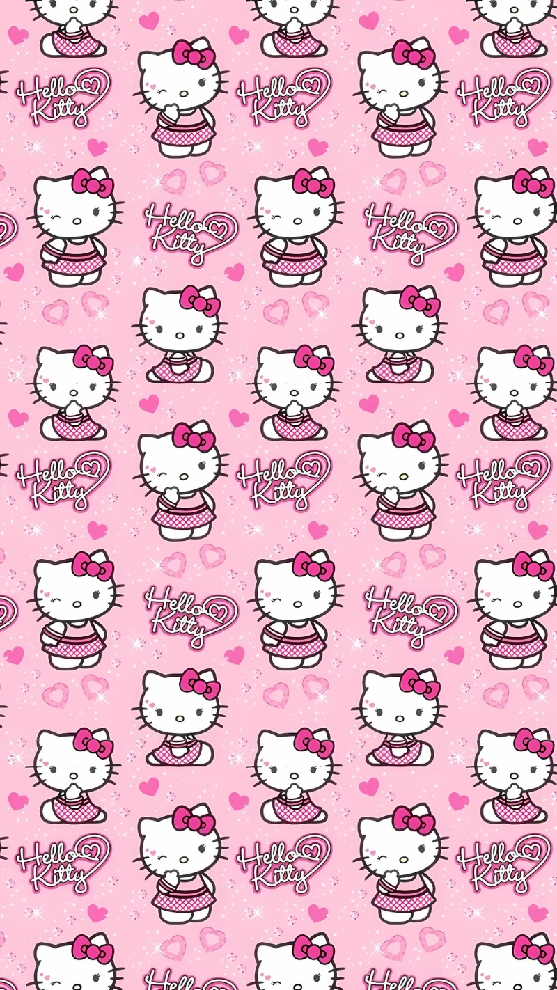 Hình nền Hello Kitty đẹp nhất cho điện thoại