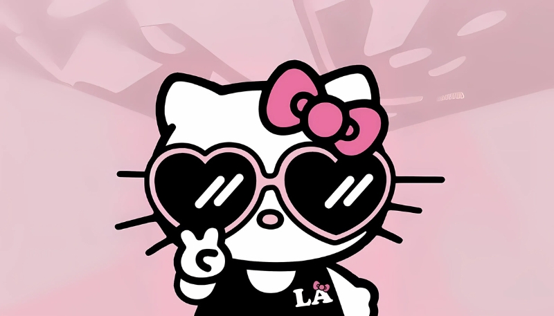 Ảnh làm hình nền Hello Kitty