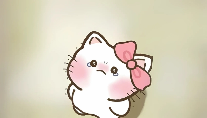 Hình nền Hello Kitty trên máy tính