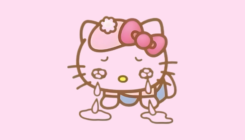 Hình nền iPhone đẹp Hello Kitty