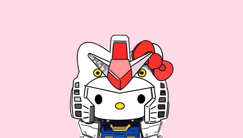 Laptop hình nền máy tính Hello Kitty