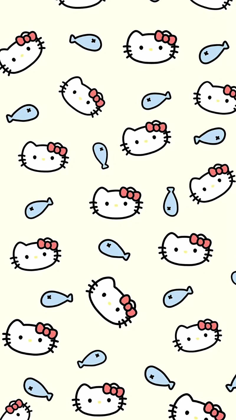 Hình nền điện thoại Hello Kitty