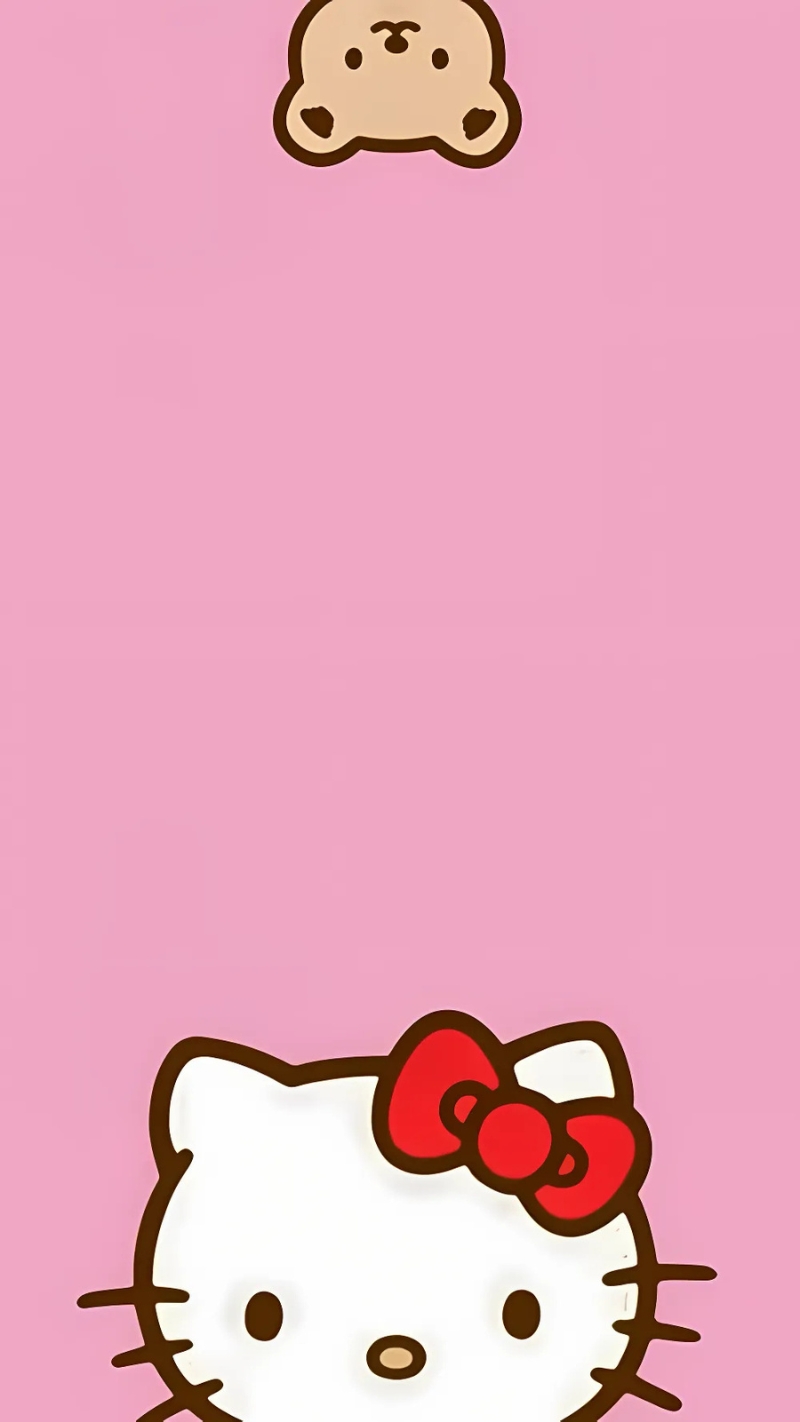 Hình nền điện thoại Hello Kitty