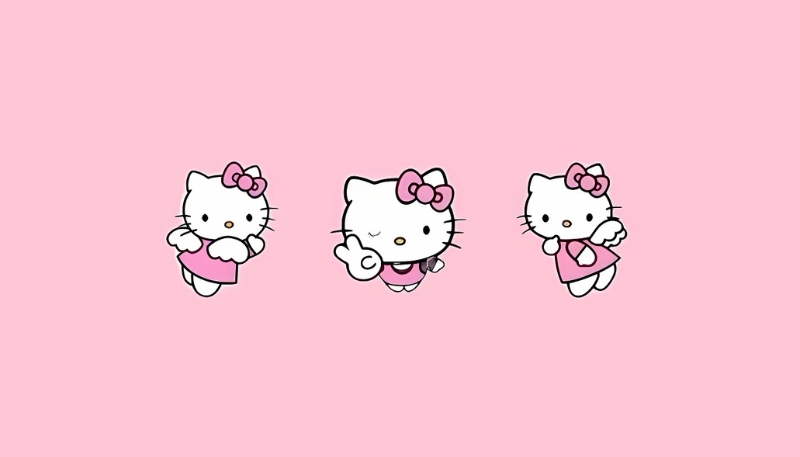 Hình nền Hello Kitty cho máy tính