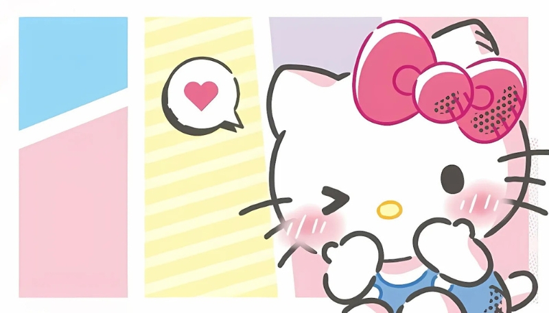Hình nền Hello Kitty dễ thương