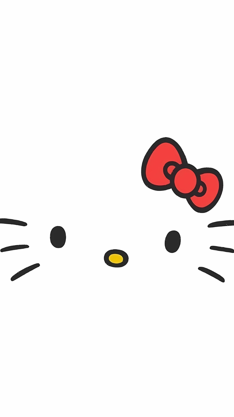 Hình nền Hello Kitty đơn giản
