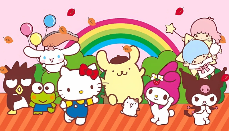 Hình nền Hello Kitty hài