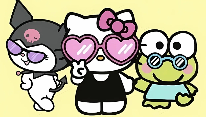 Hình nền Hello Kitty sành điệu