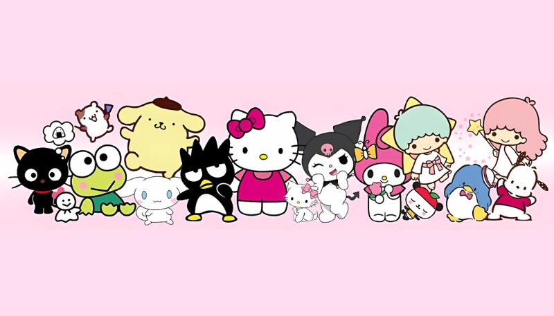 Hình nền Hello Kitty và những người bạn