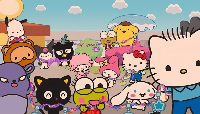 Mẫu hình nền Hello Kitty đẹp