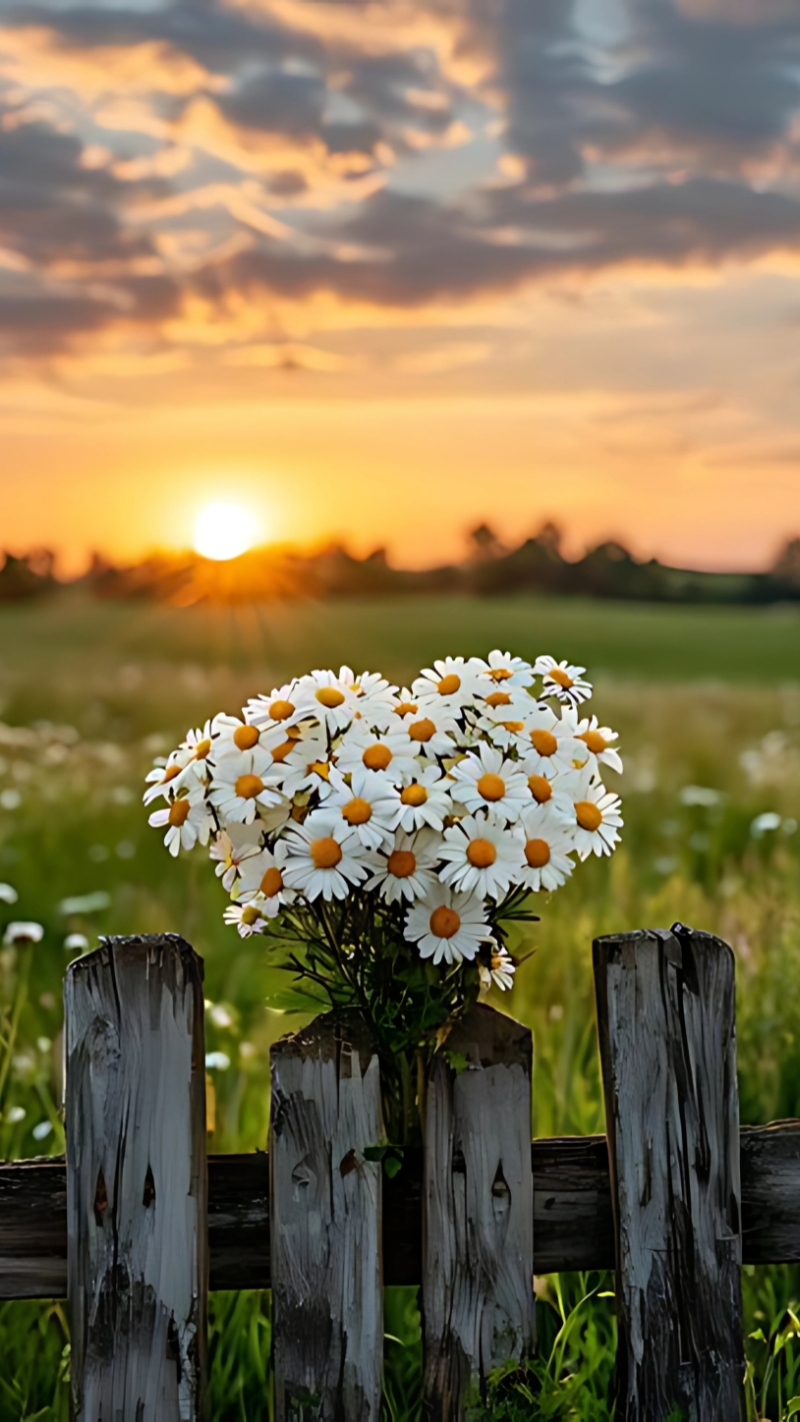 hình nền hoa cúc 4K