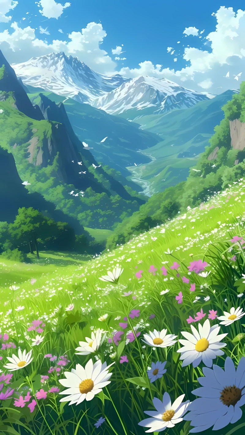 hình nền hoa cúc dại