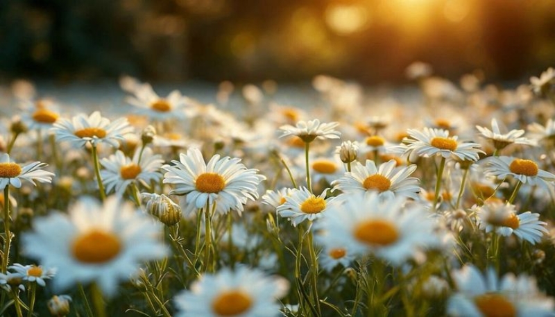 hình nền hoa cúc trắng cute