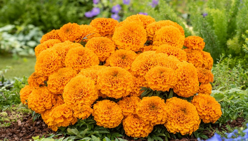 hình ảnh hoa cúc vạn thọ siêu đẹp