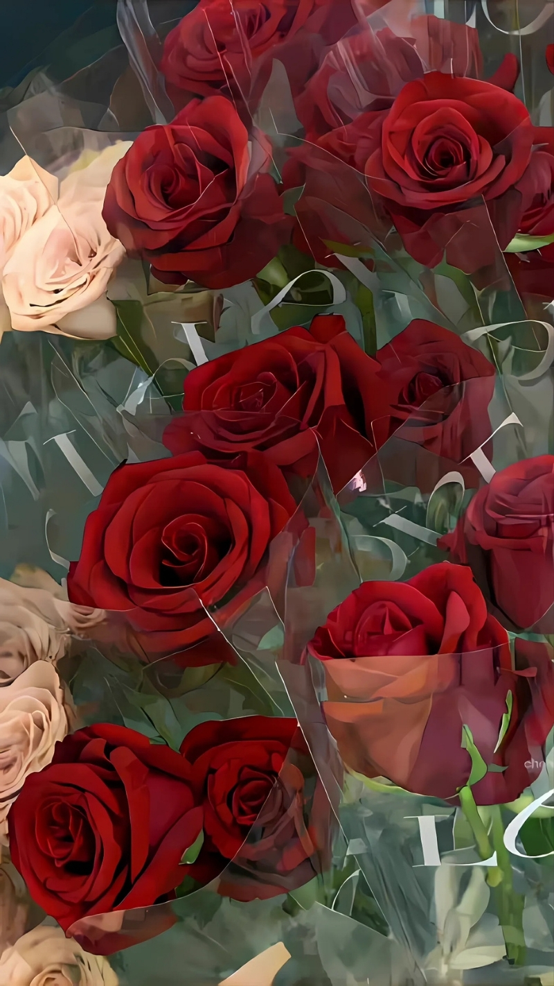 ảnh nền hoa hồng đỏ điện thoại đẹp và lãng mạn