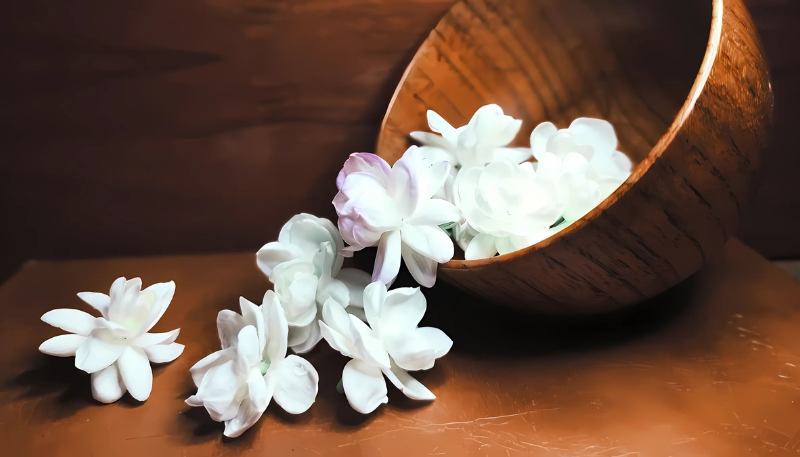 hình nền hoa nhài cute