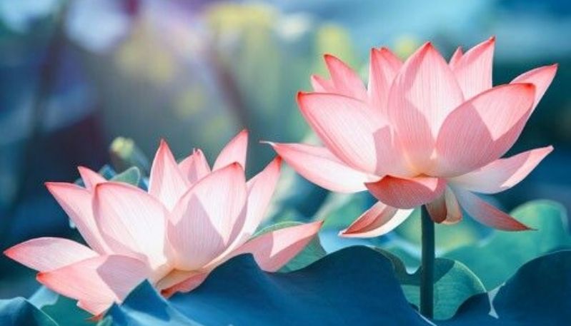 hình nền đầm sen hồng