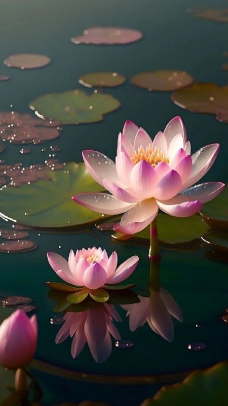 hình nền hoa sen 4K