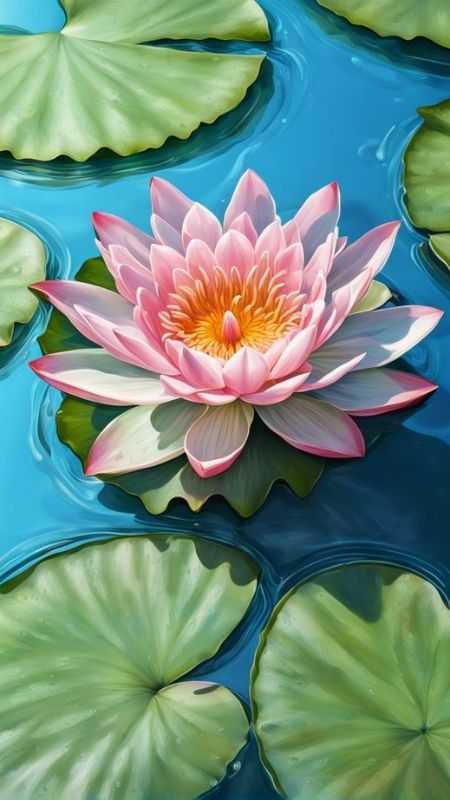 hình nền hoa sen màu hồng
