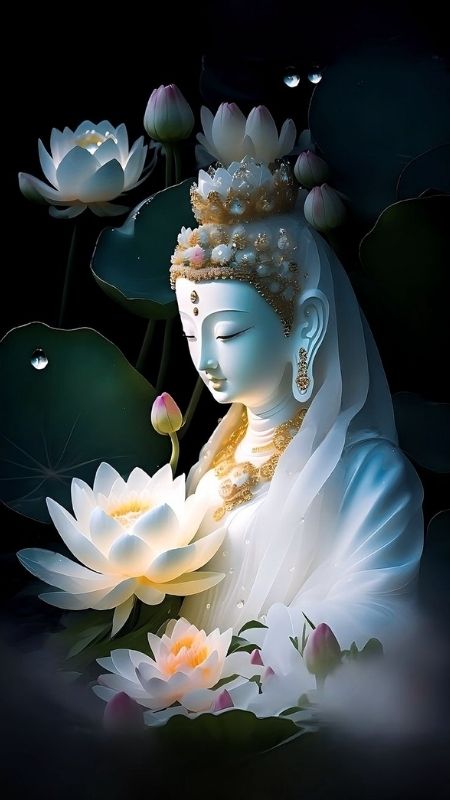 hình nền hoa sen phật giáo