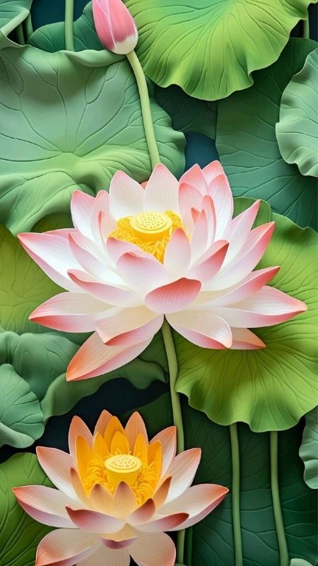 hình nền hoa sen màu hồng