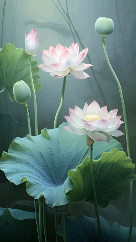 hình nền hoa sen màu hồng