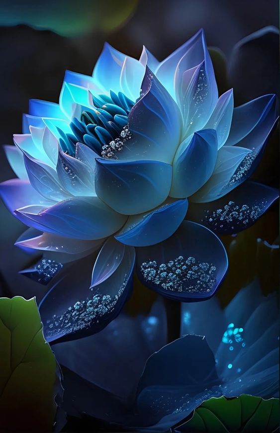 hinh-nen-hoa-sen-mau-xanh