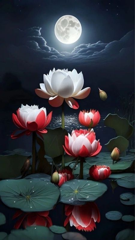 hình nền hoa sen nghệ thuật