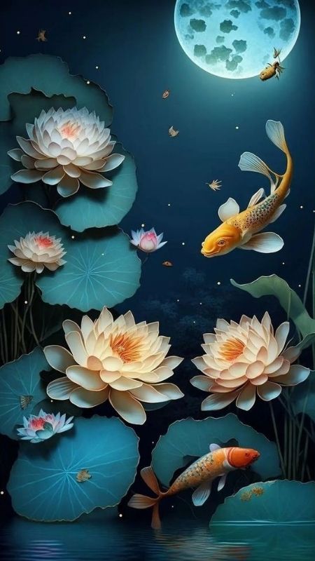 hình nền hoa sen nghệ thuật